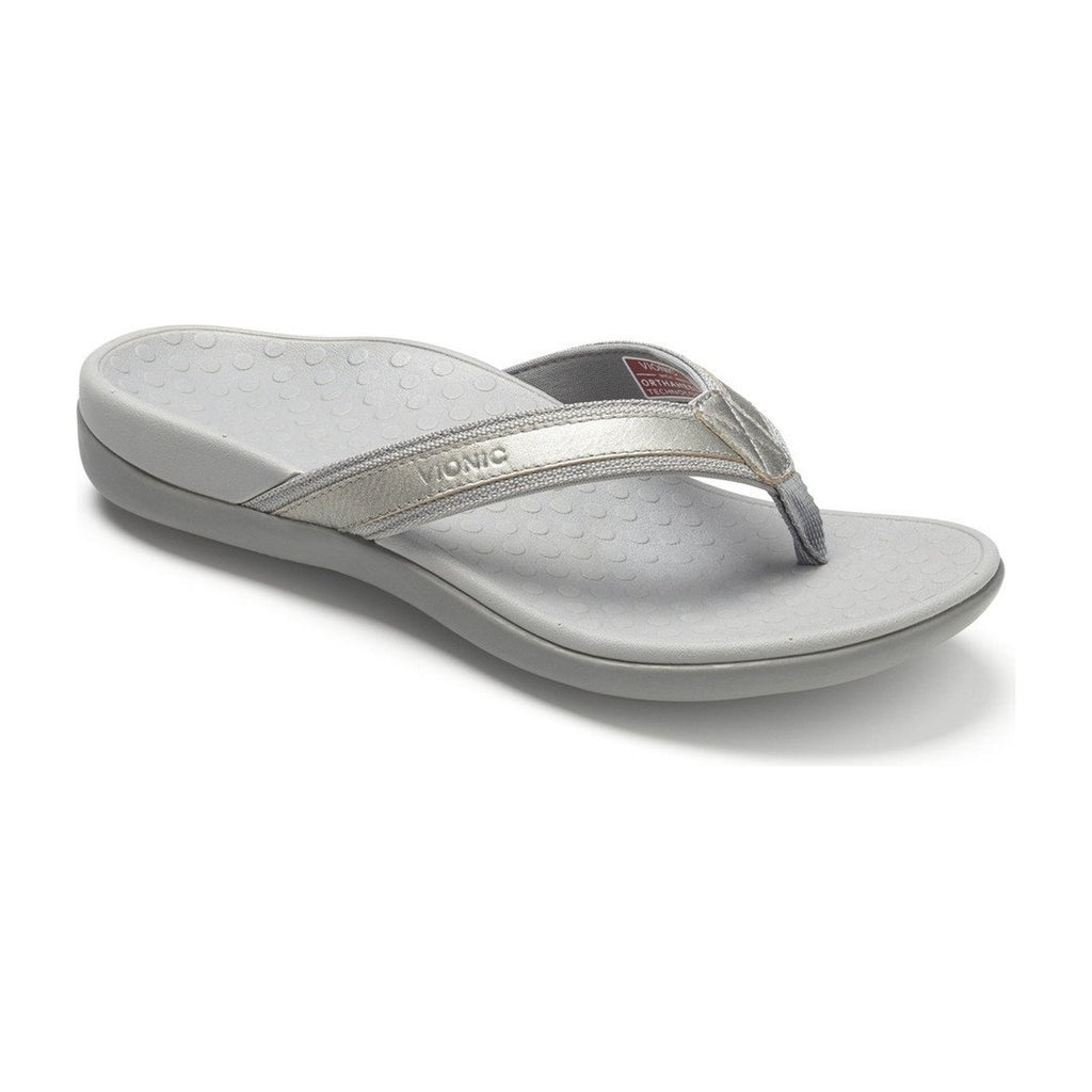Vionic Women's Tide PTNT Webbing White