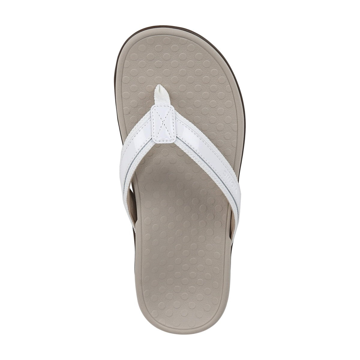 Vionic Women's Tide PTNT Webbing White