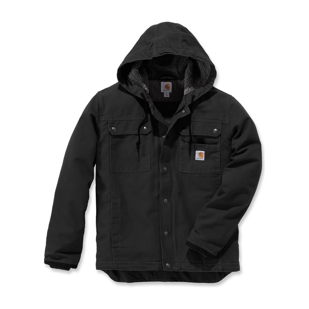 Carhartt Men's Duck-lined Active Jac Jacket Black