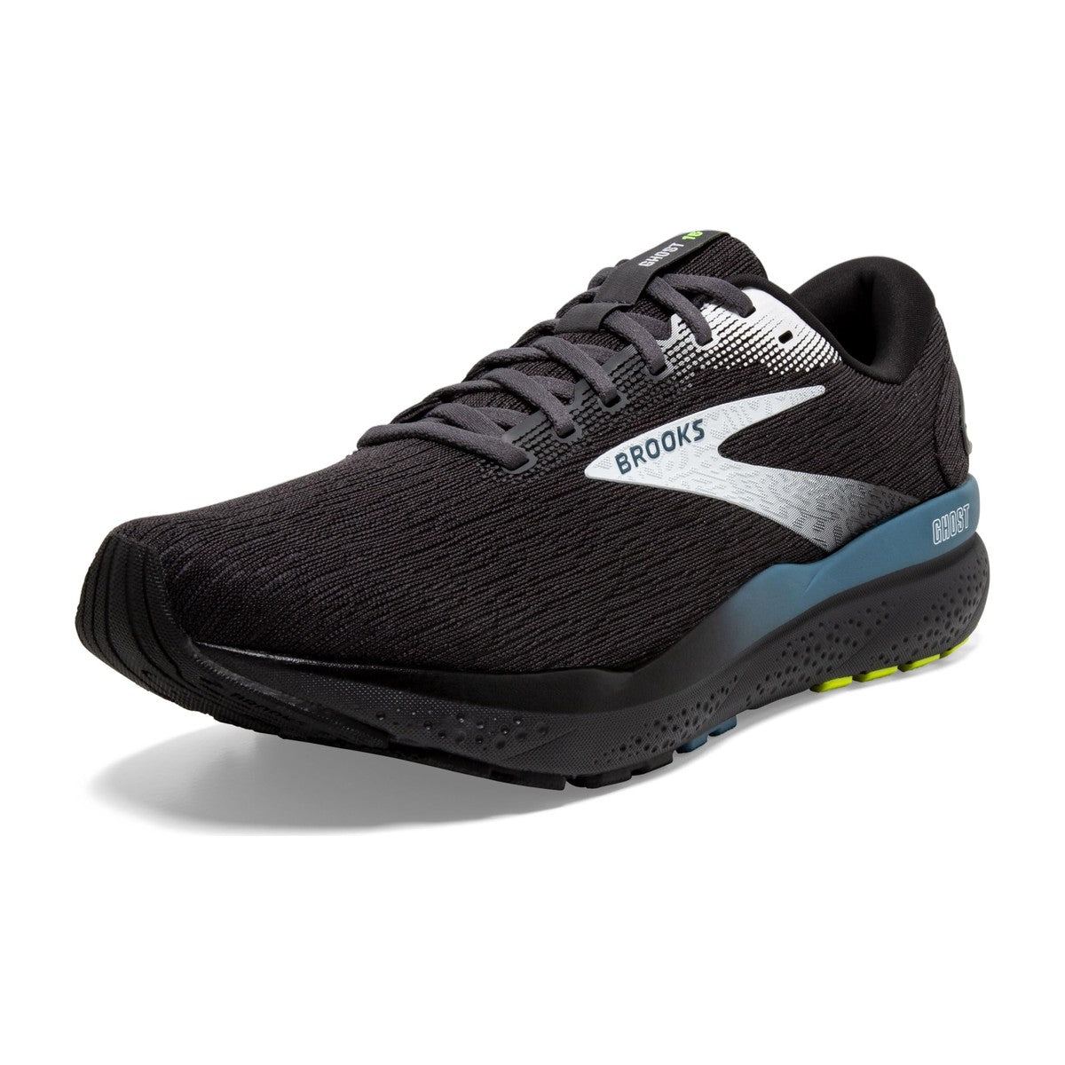 Brooks Men's Ghost 16 Black/Ebony/Blue