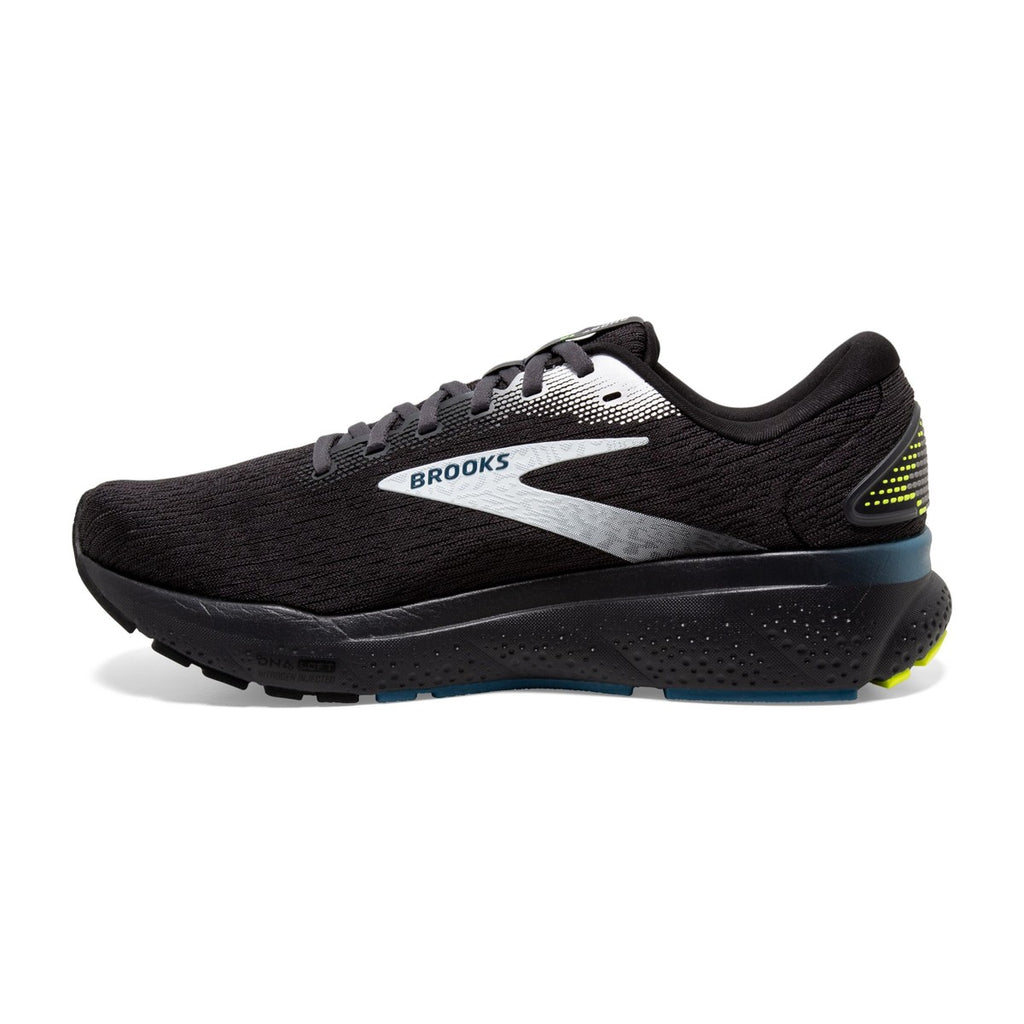 Brooks Men's Ghost 16 Black/Ebony/Blue