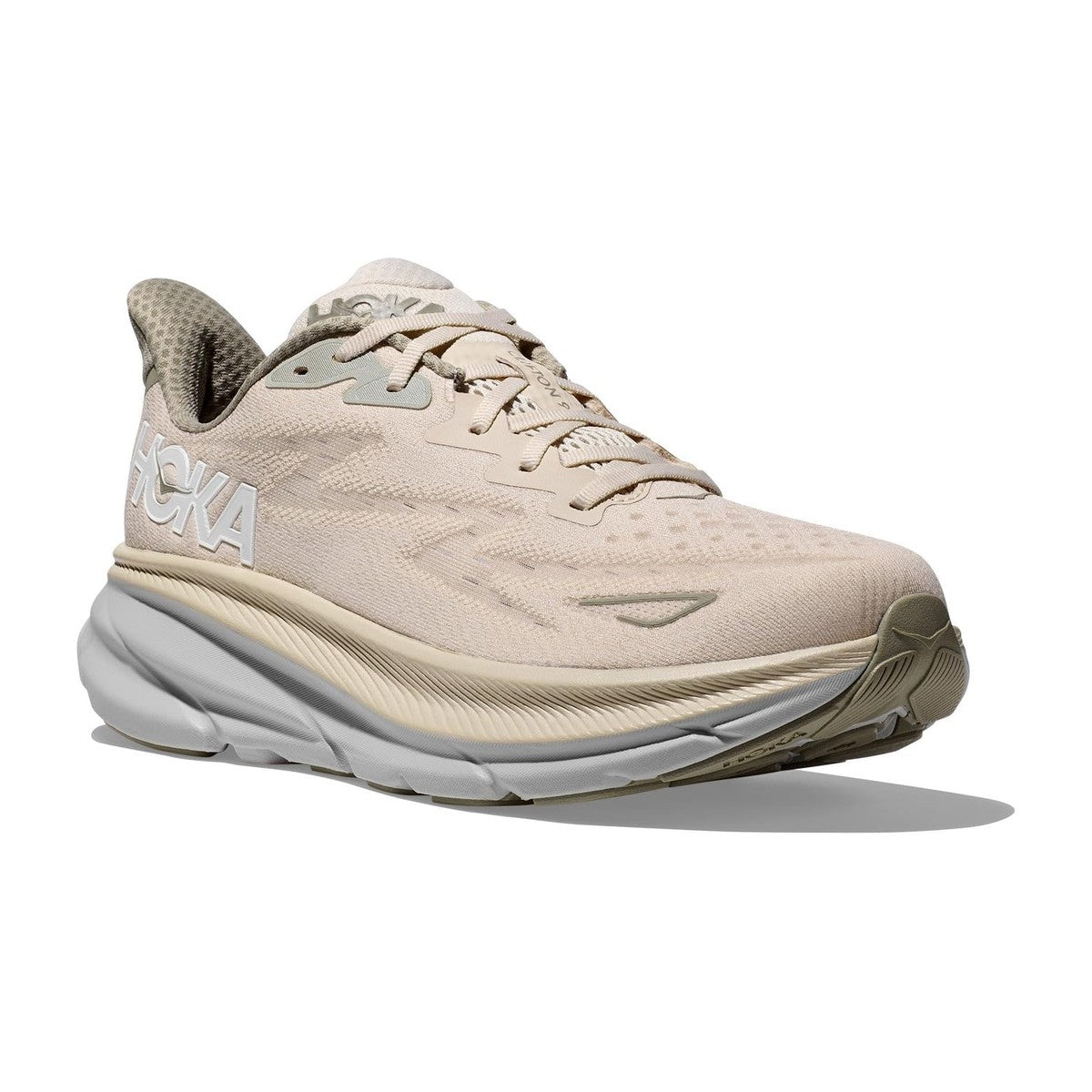 Hoka Men's Clifton 9 Oat Milk/Barley
