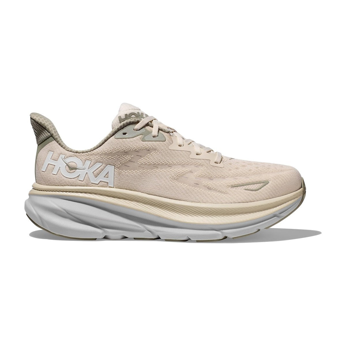 Hoka Men's Clifton 9 Oat Milk/Barley