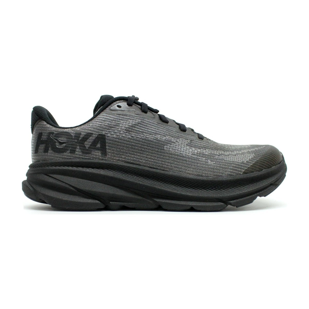 Hoka Big Kid Clifton 9 Carbon Black/Carbon Black