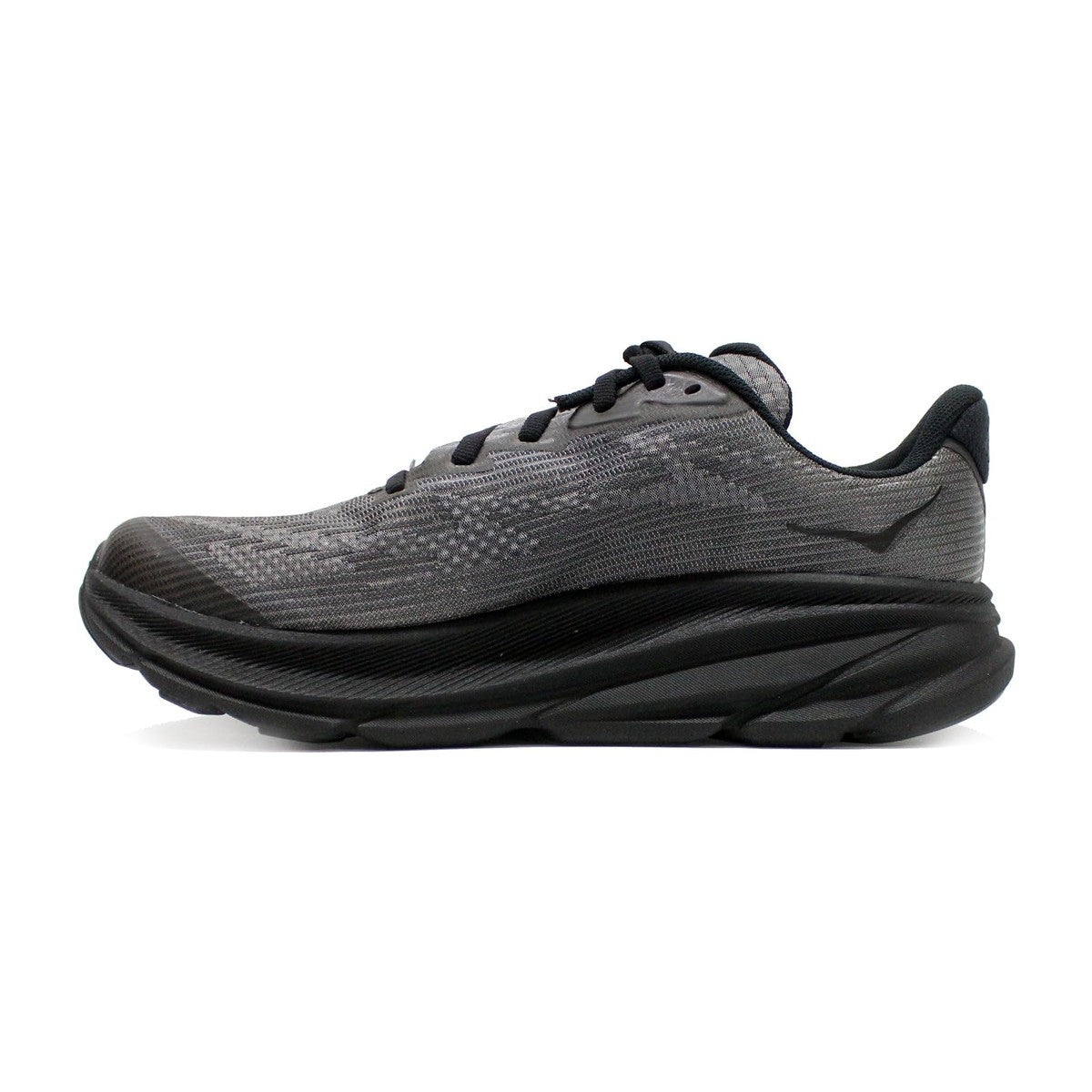 Hoka Big Kid Clifton 9 Carbon Black/Carbon Black