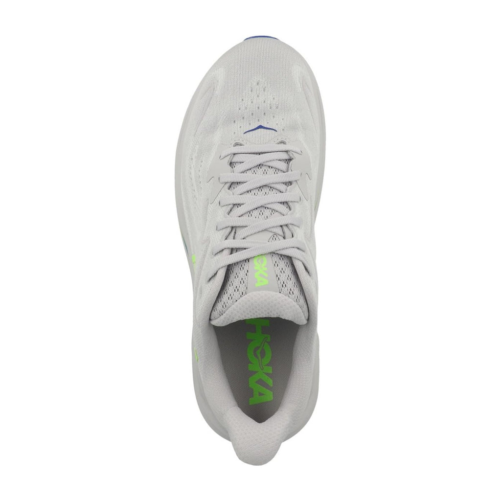 Hoka Men's Clifton 10 Aynn Ash Grey/Neon Green