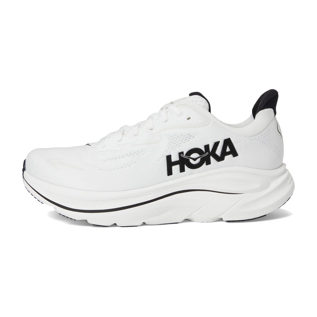 Hoka Men's Clifton 10 Road Running White/Black