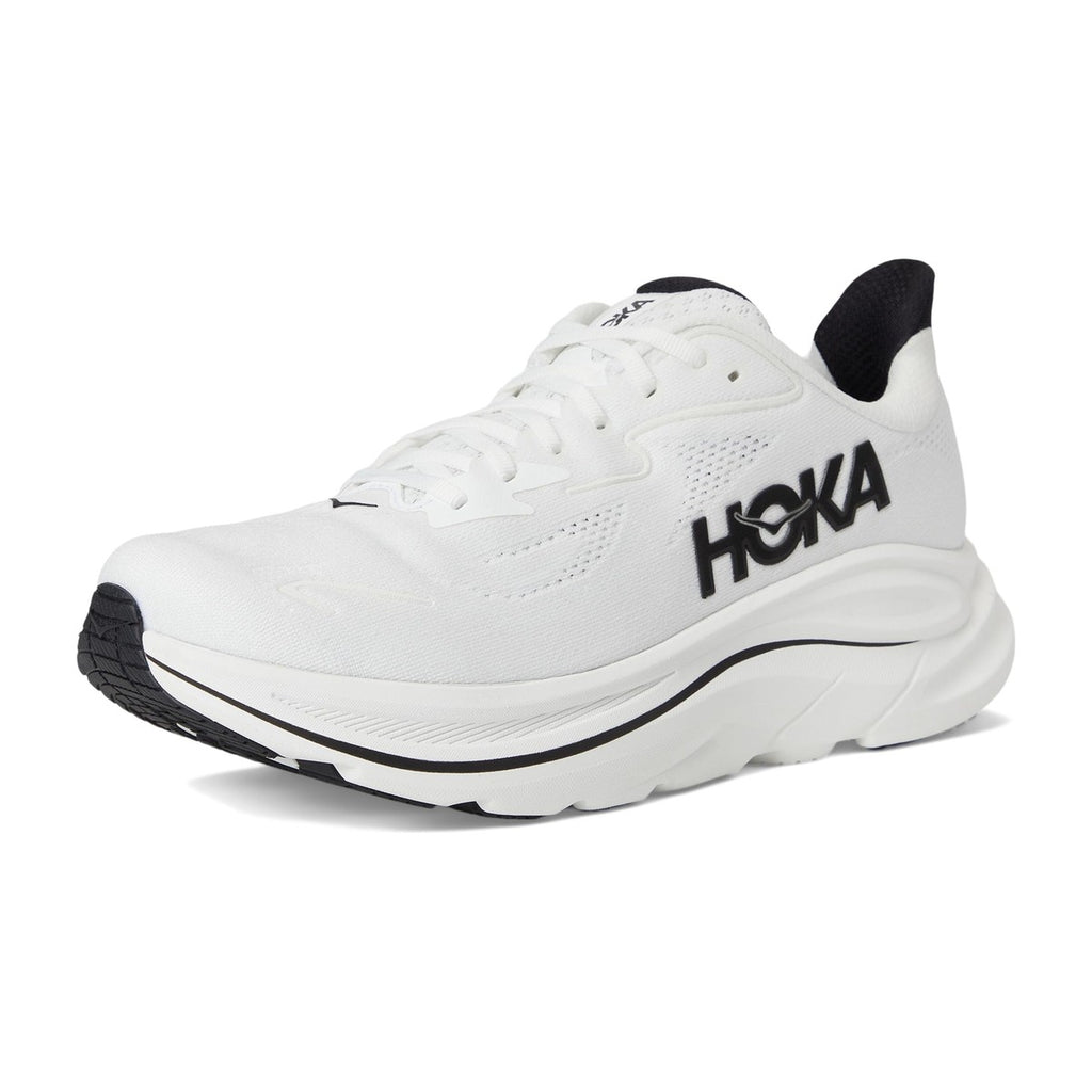 Hoka Men's Clifton 10 Road Running White/Black