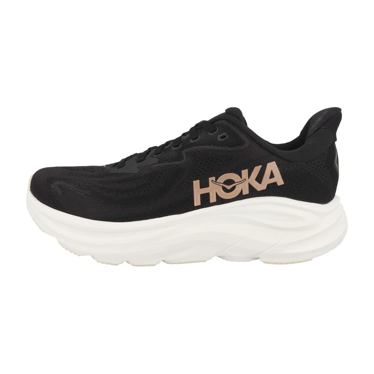 Hoka Women's Clifton 10 Black/Rose Gold
