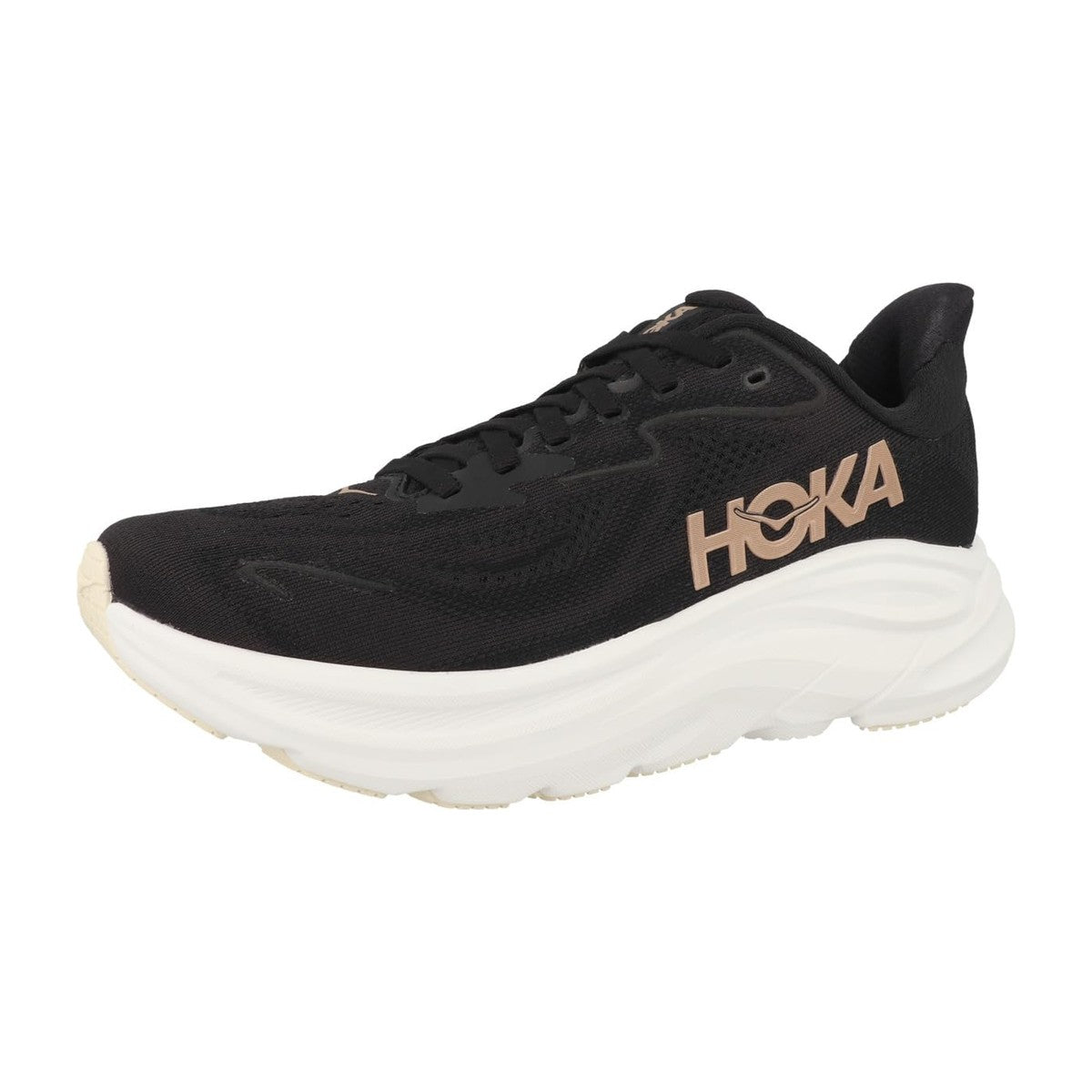 Hoka Women's Clifton 10 Black/Rose Gold