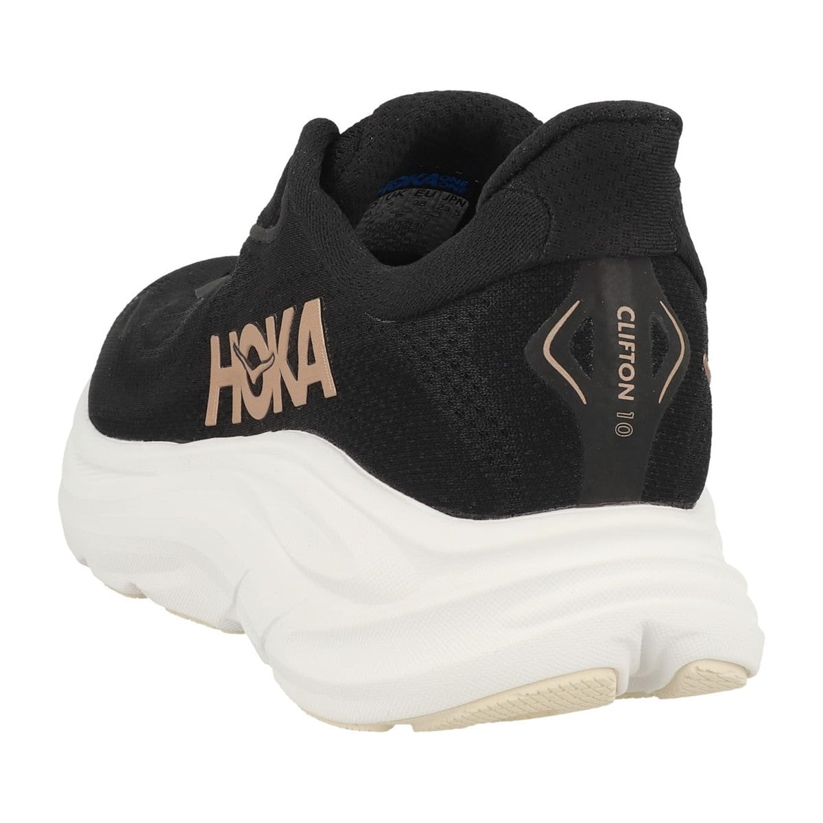 Hoka Women's Clifton 10 Black/Rose Gold