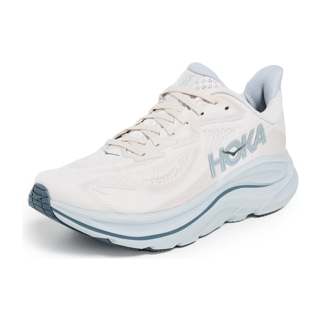 Hoka Women's Clifton 10 Running Grout/Mineral Blue