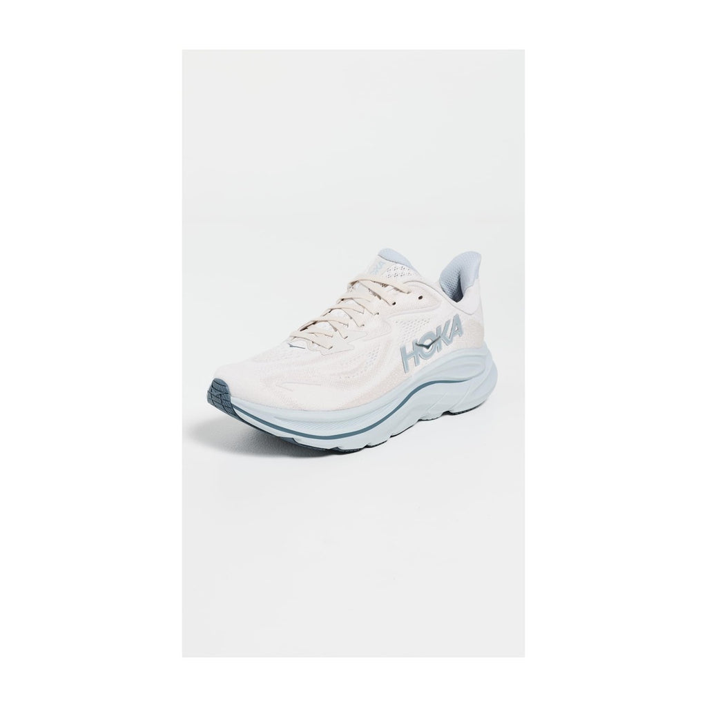 Hoka Women's Clifton 10 Running Grout/Mineral Blue