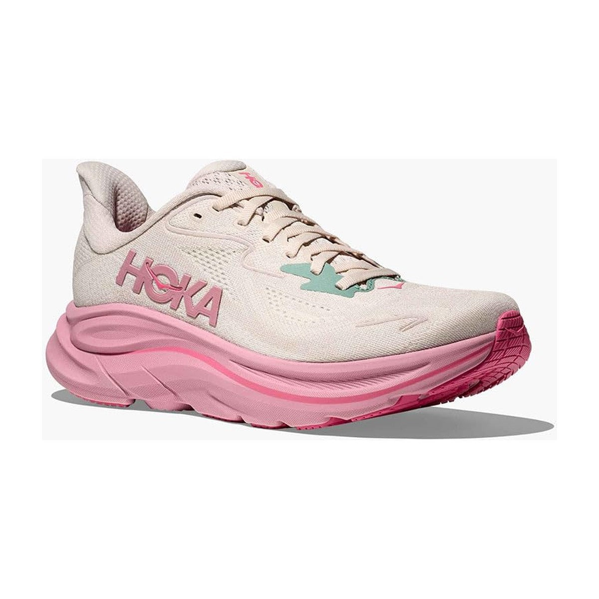 Hoka Women's Clifton 10 Rose Cream/Dried