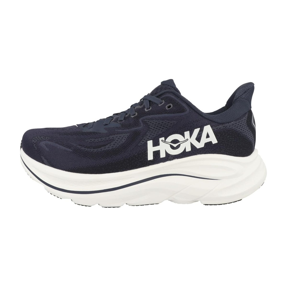 Hoka Men's Clifton 10 Wide Navy/White