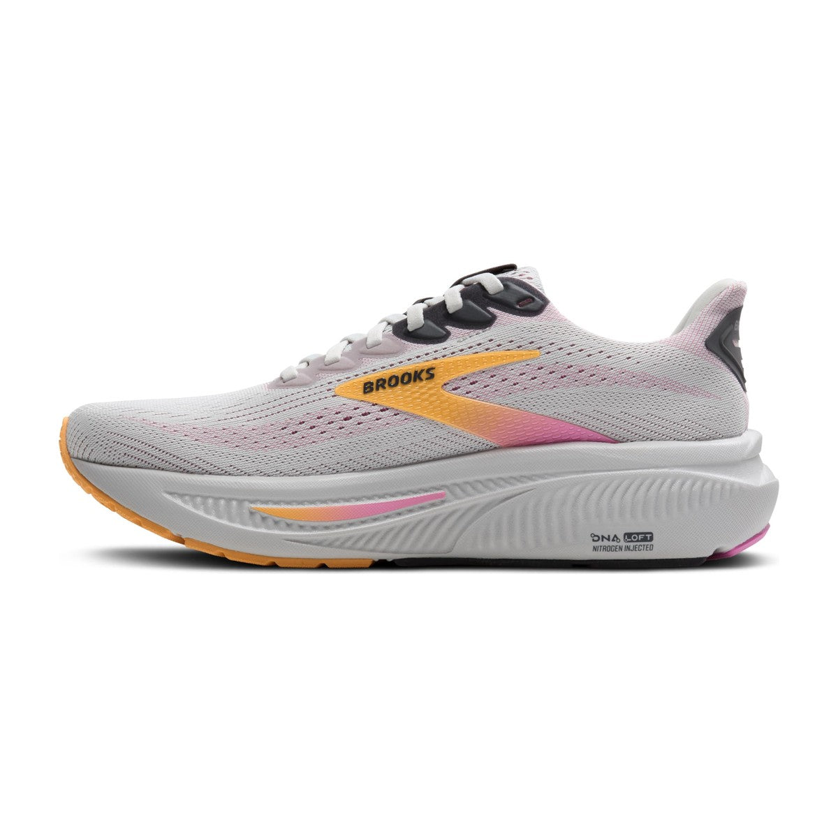 Brooks Women's Ghost 17 Oyster/Apricot/Pink