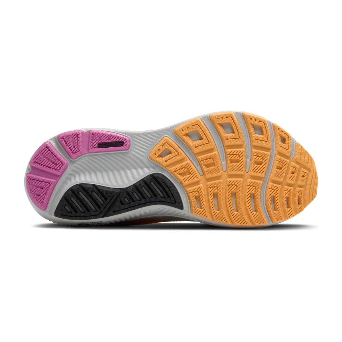 Brooks Women's Ghost 17 Oyster/Apricot/Pink