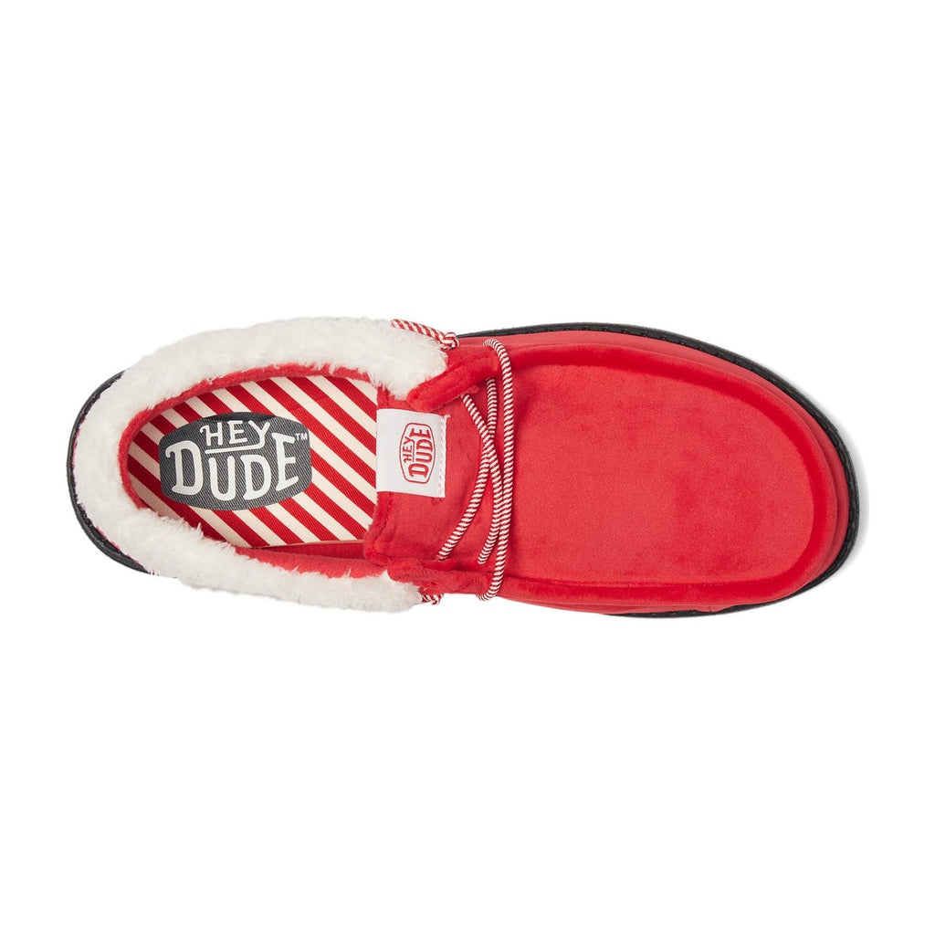Hey Dude Men's Wally Santa Claus Red