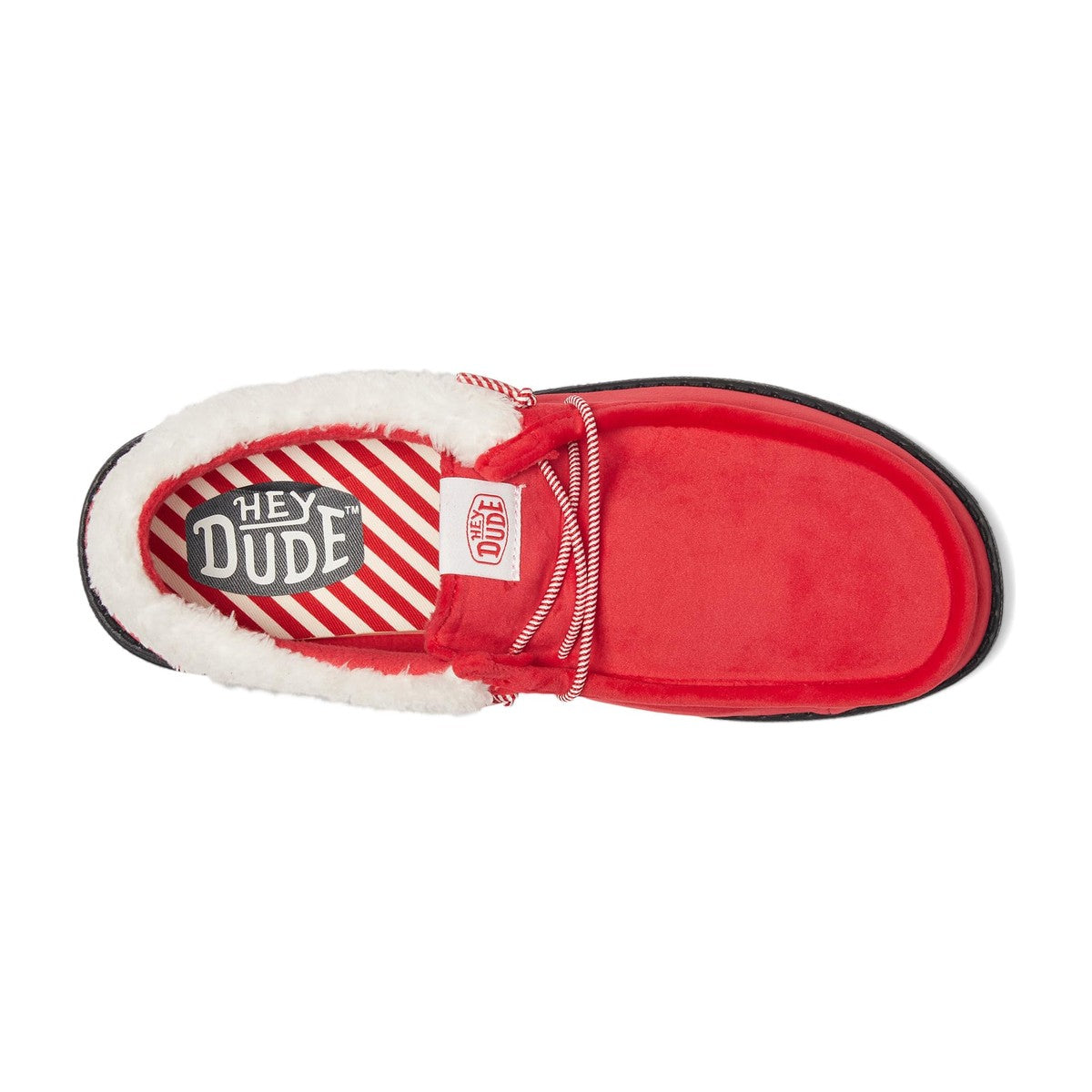 Hey Dude Men's Wally Santa Claus Red