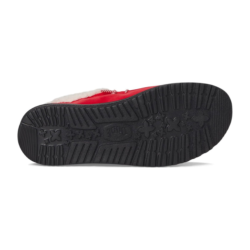 Hey Dude Men's Wally Santa Claus Red