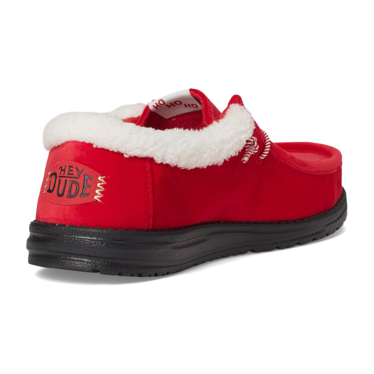 Hey Dude Men's Wally Santa Claus Red