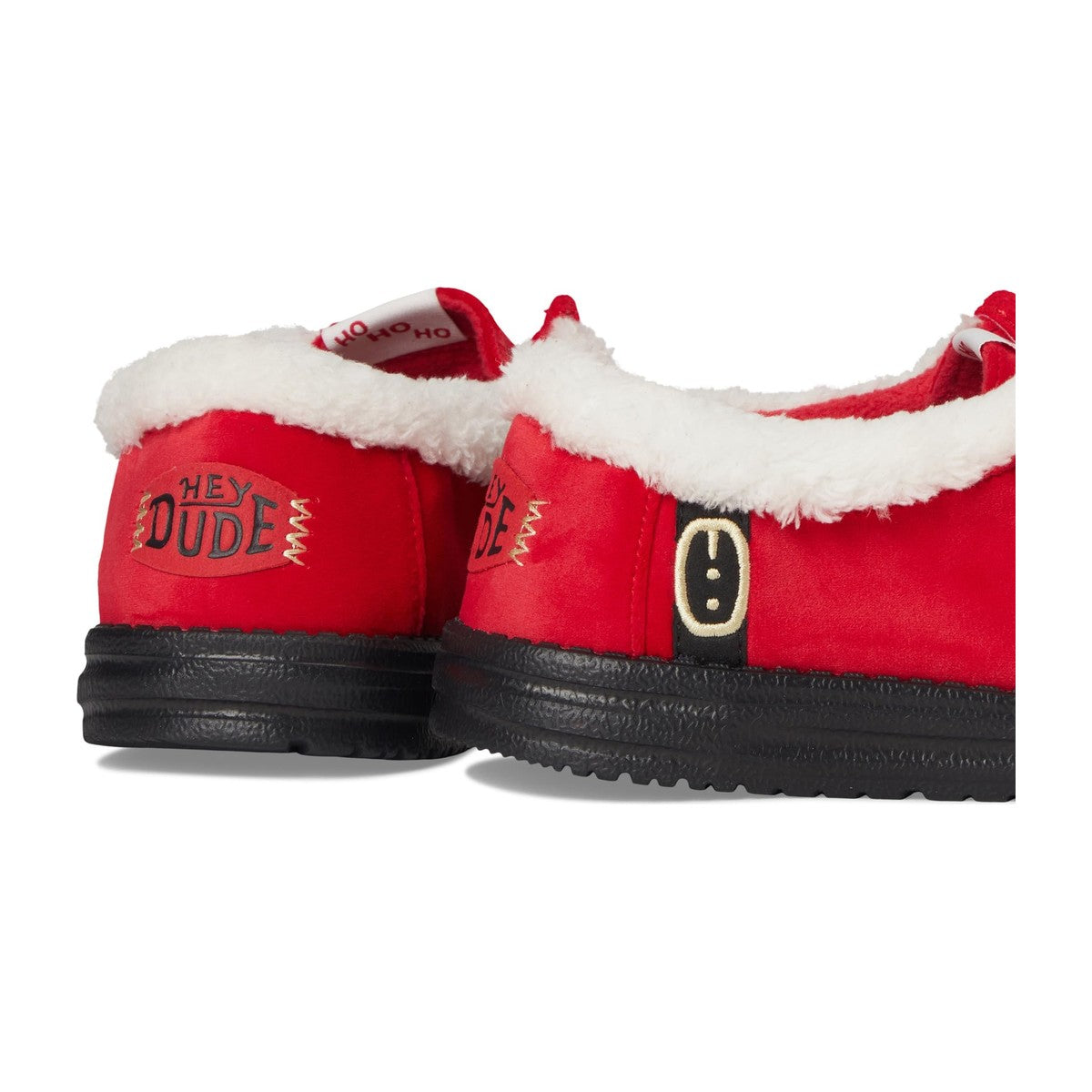 Hey Dude Men's Wally Santa Claus Red