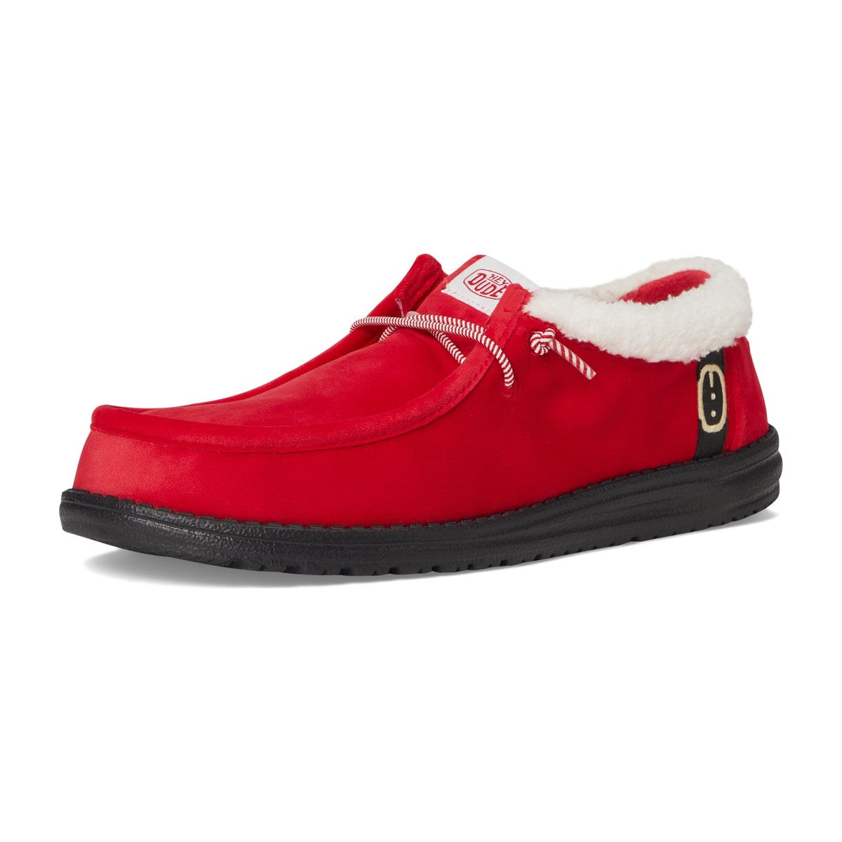 Hey Dude Men's Wally Santa Claus Red