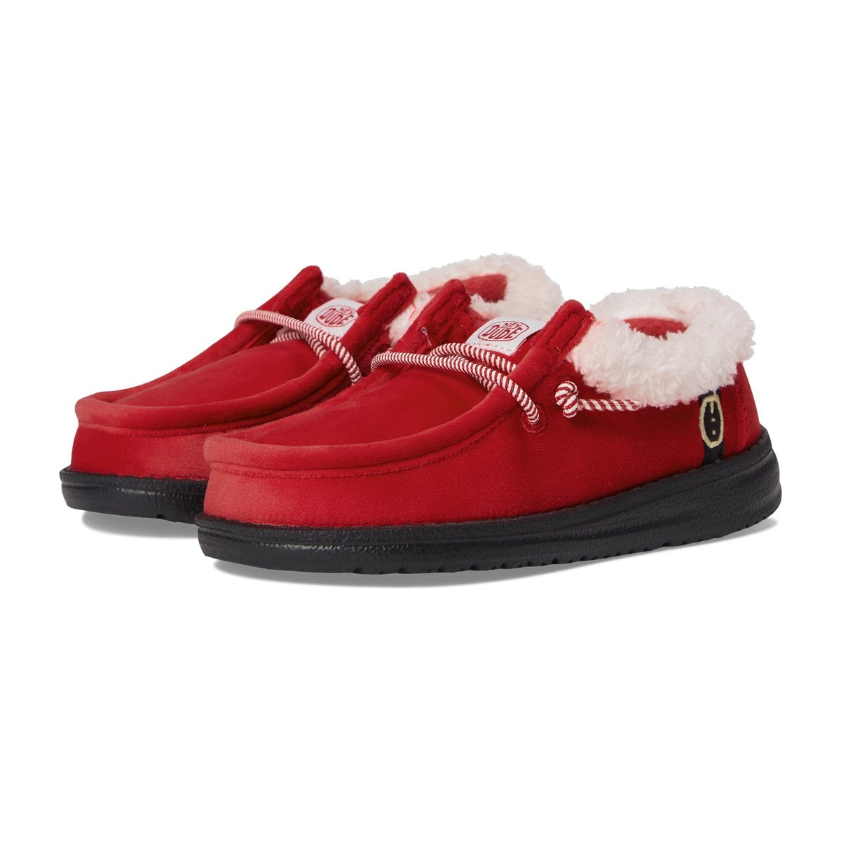 Hey Dude Toddler Wally Santa Claus Red