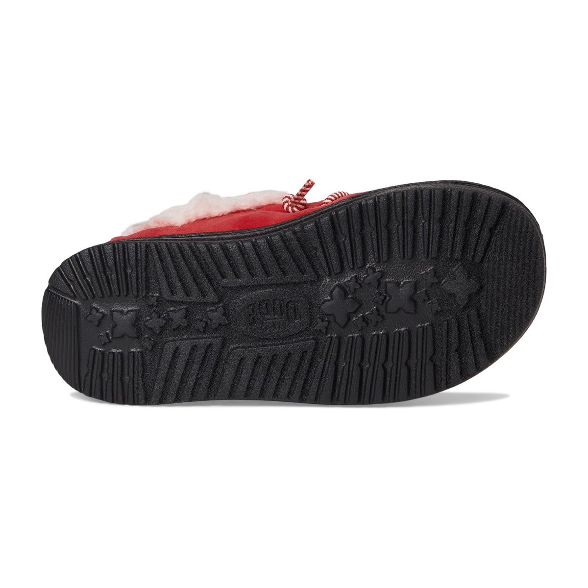 Hey Dude Toddler Wally Santa Claus Red