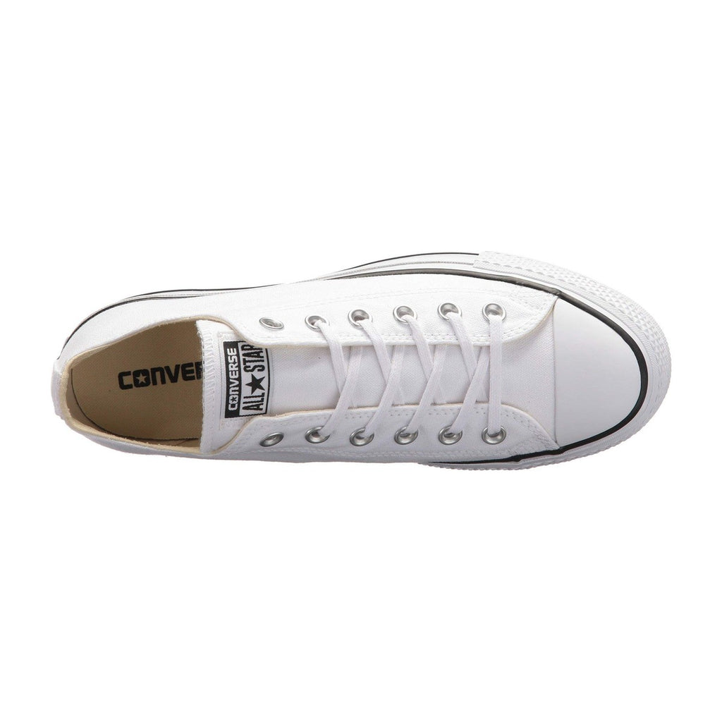 Converse Women's Platform Lift Low White/Black/White