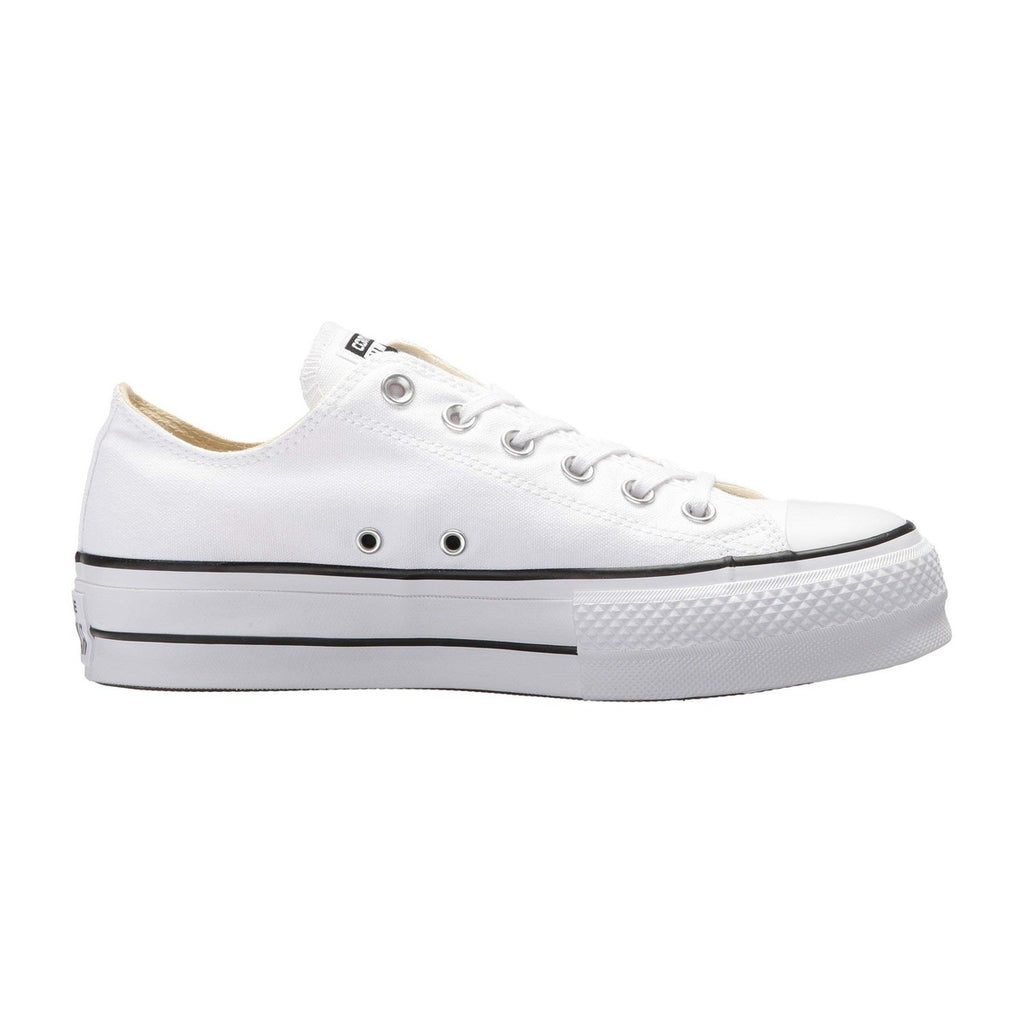 Converse Women's Platform Lift Low White/Black/White