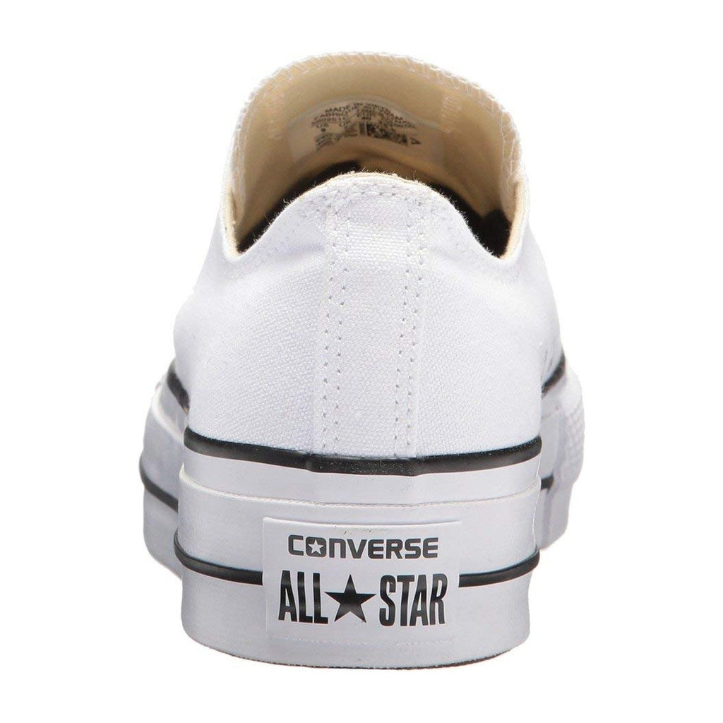 Converse Women's Platform Lift Low White/Black/White