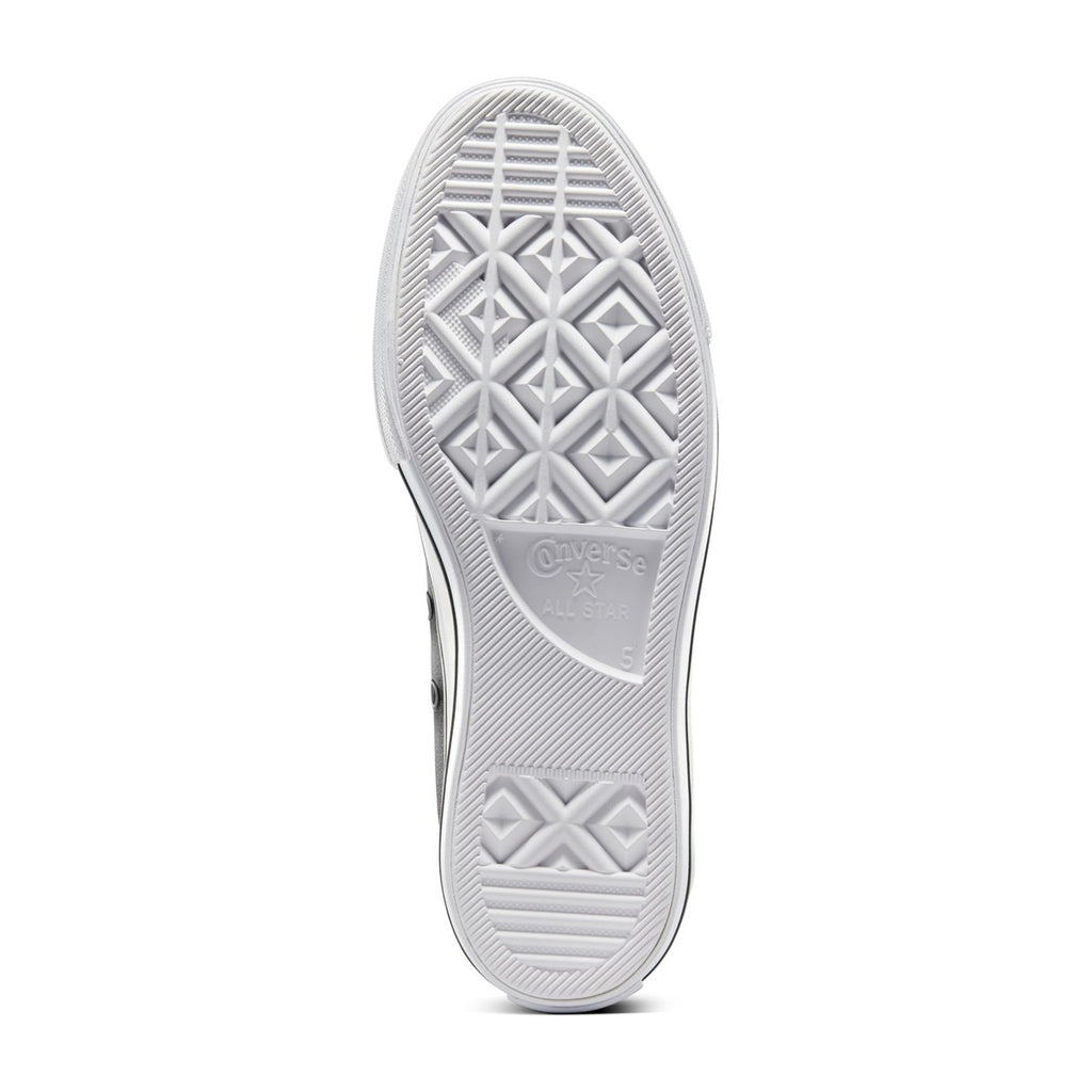 Converse Women's Lift Platform Leather Black/Black/White