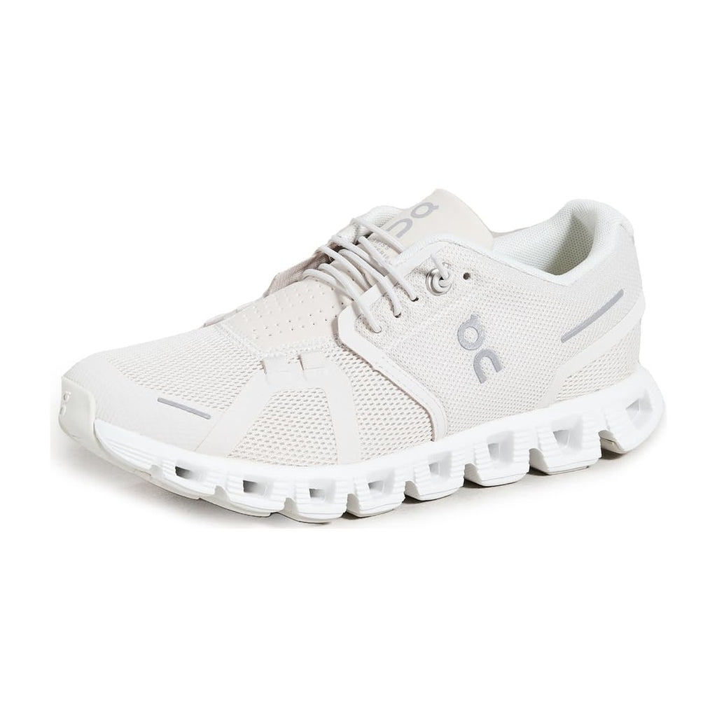 On Women's Cloud 5 Pearl/White