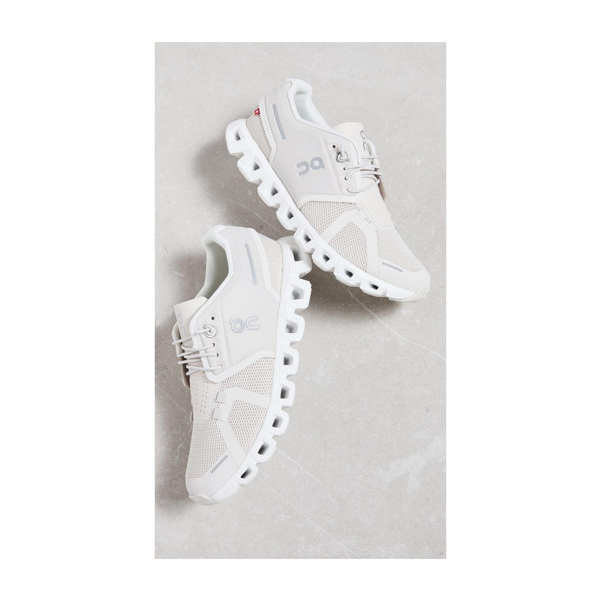 On Women's Cloud 5 Pearl/White