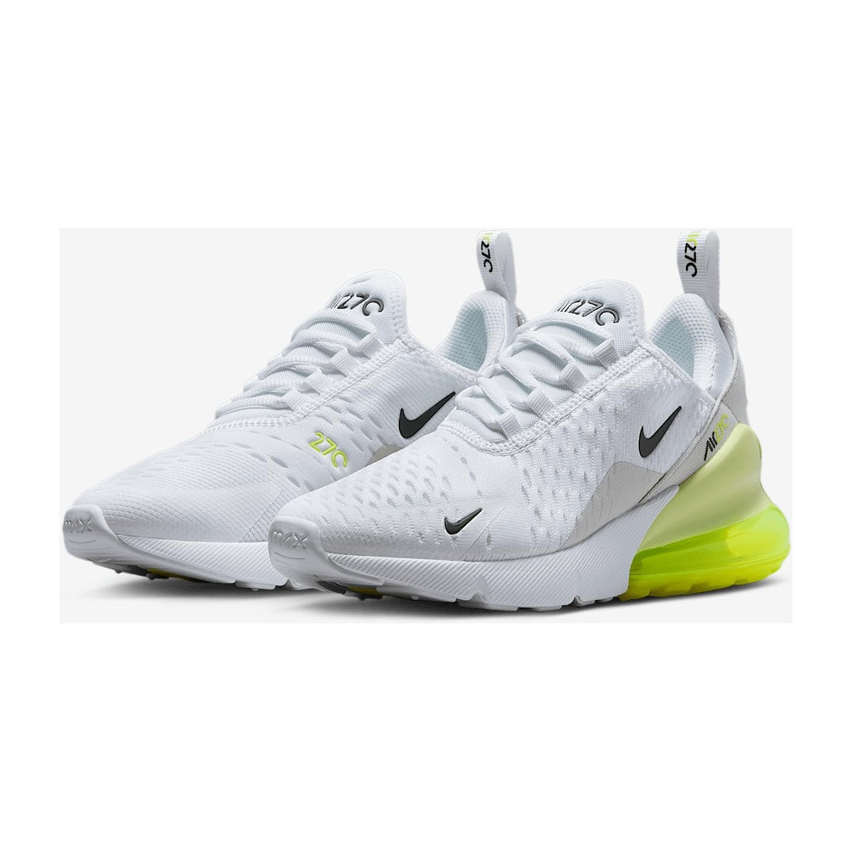 Nike Big Kid Air Max 270 Green White/Limelight/Vast Grey/Anthracite