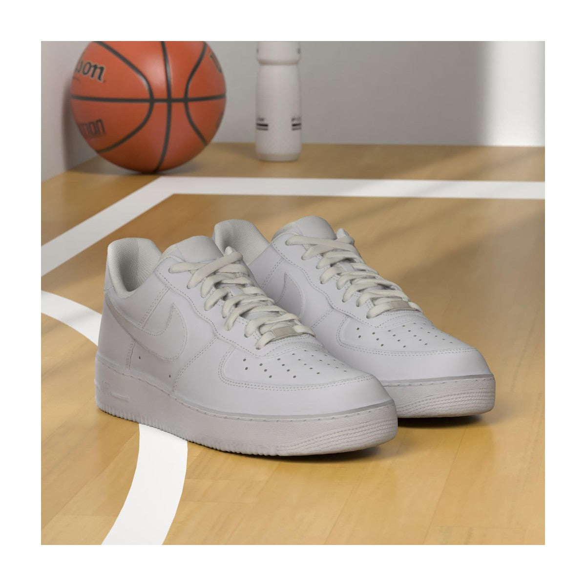 Nike Men's Air Force 1 07 White/Black