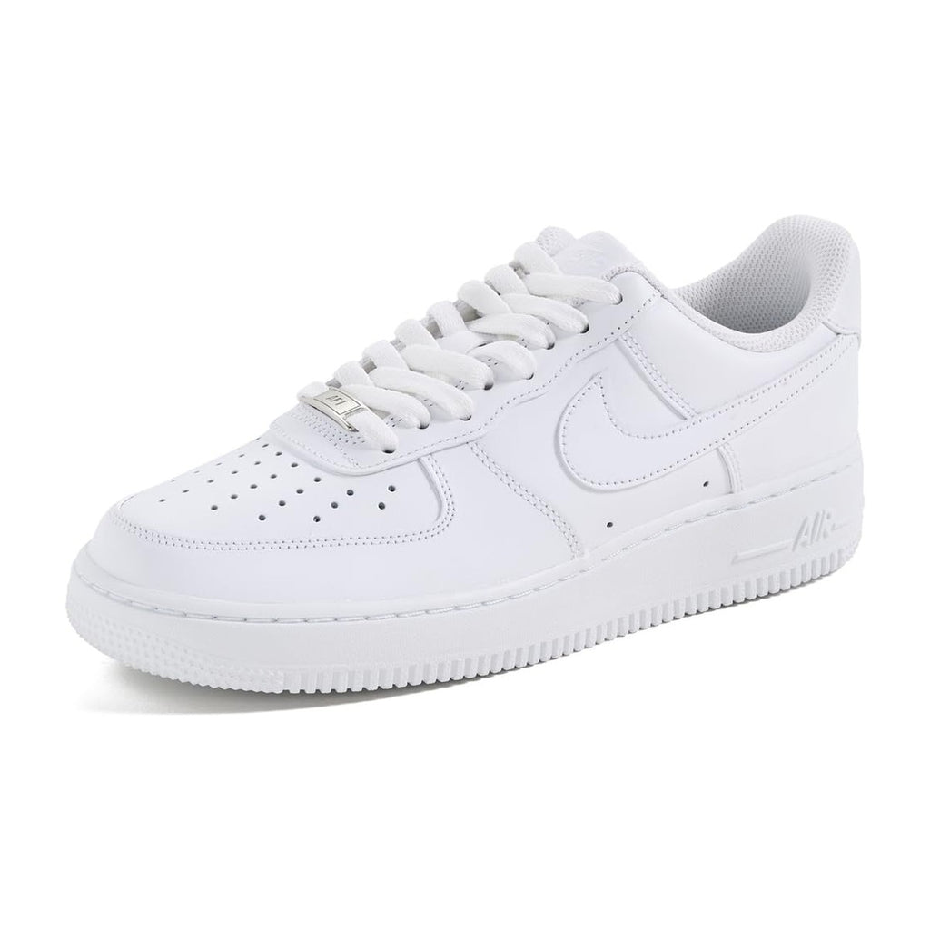 Nike Women's Air Force 1 07 White Metallic Logo