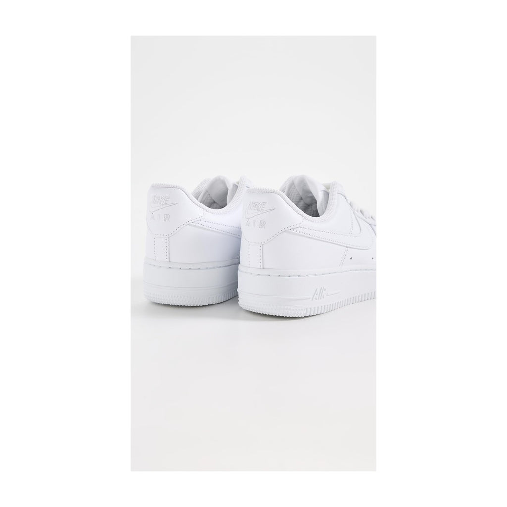 Nike Women's Air Force 1 07 White Metallic Logo