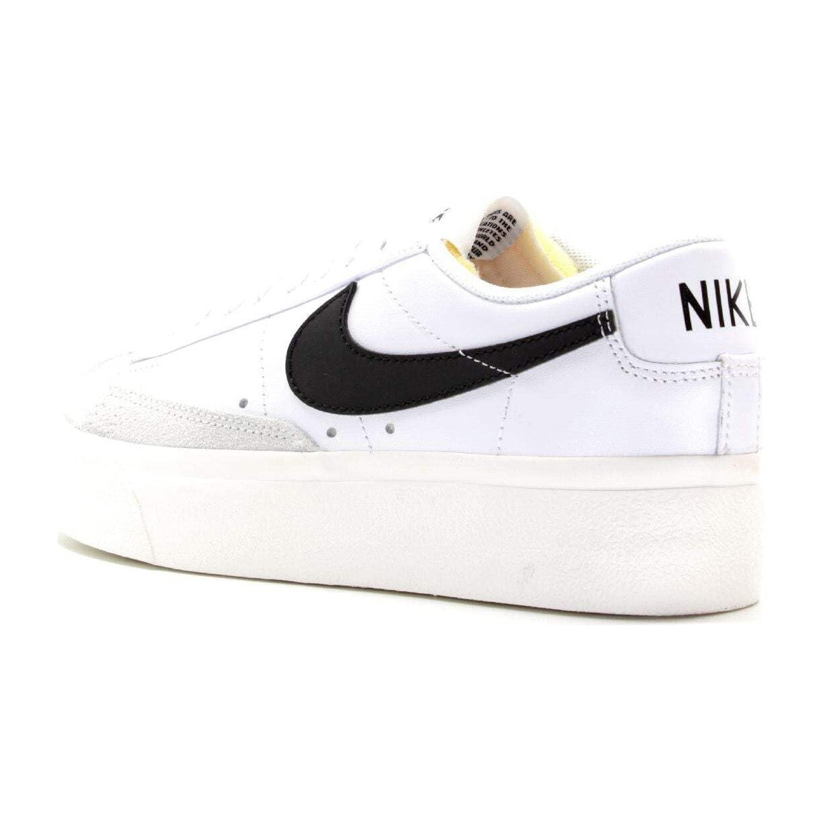 Nike Women's Blazer Low Platform White/Sail/Team Orange/Black