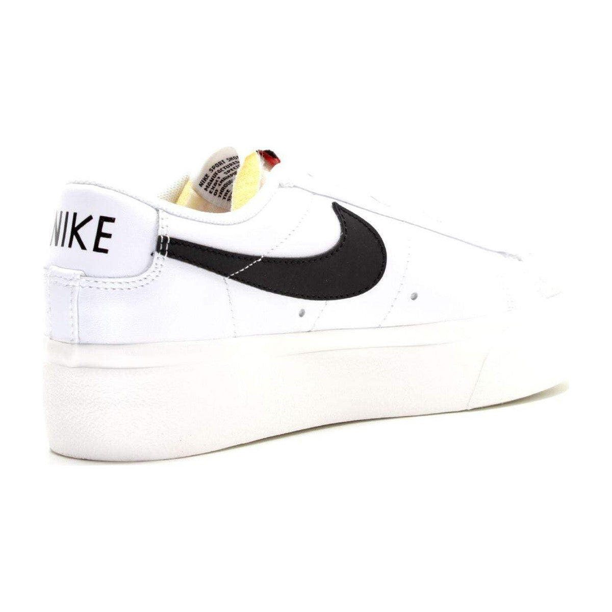 Nike Women's Blazer Low Platform White/Sail/Team Orange/Black