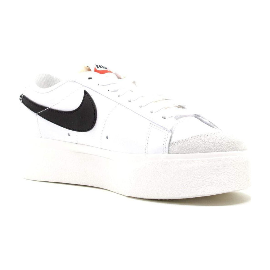 Nike Women's Blazer Low Platform White/Sail/Team Orange/Black