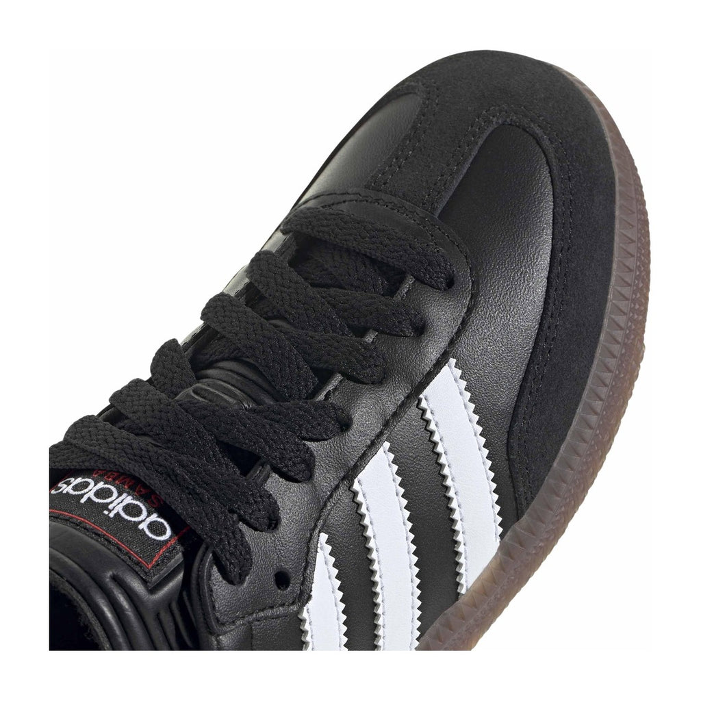 Adidas Big Kid Samba J Indoor Black/White/Gum