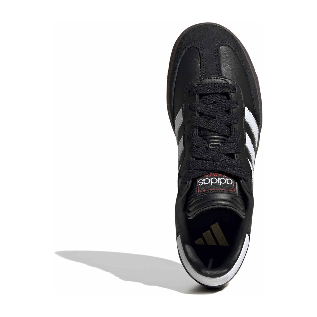 Adidas Big Kid Samba J Indoor Black/White/Gum