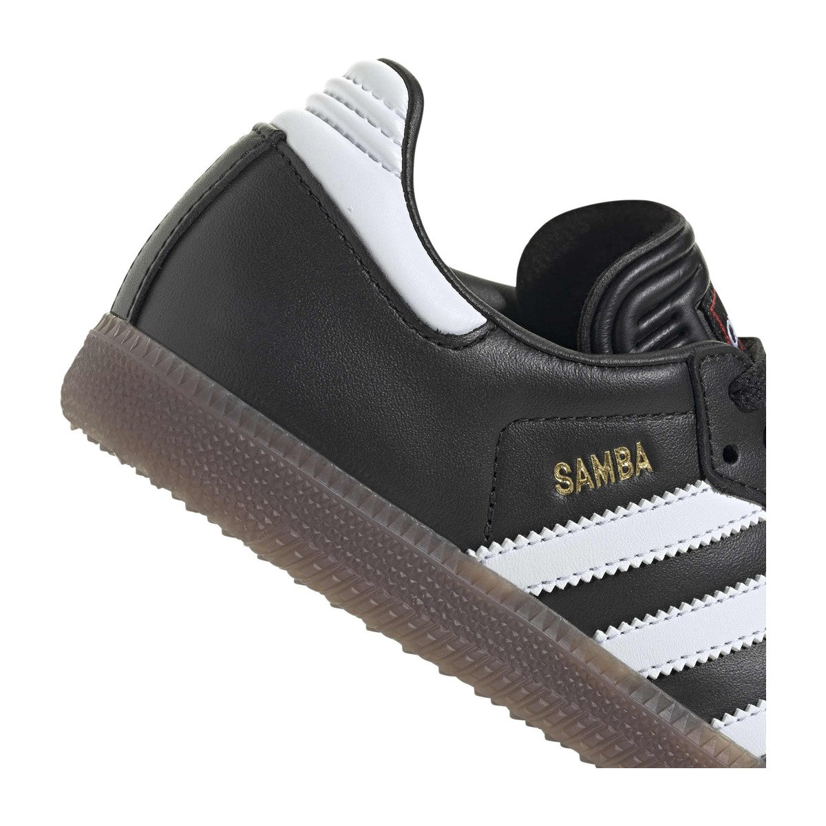 Adidas Big Kid Samba J Indoor Black/White/Gum