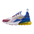 Nike Big Kids' Air Max 270 Sneakers (soft Pearl/Bright Citron-comet Blue)