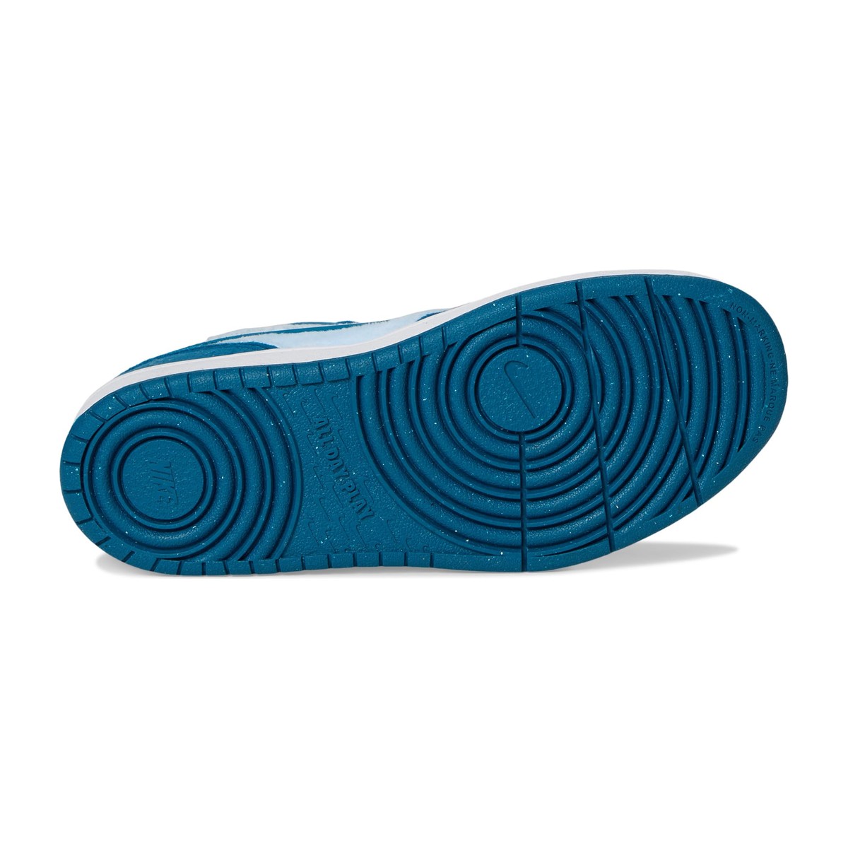 Nike Little Kid Court Borough Recraft Low Blue Celestine Blue/Green Abyss/White