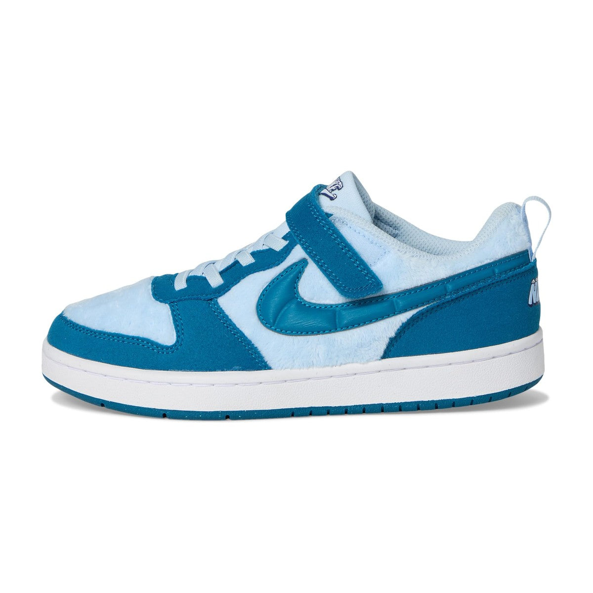Nike Little Kid Court Borough Recraft Low Blue Celestine Blue/Green Abyss/White