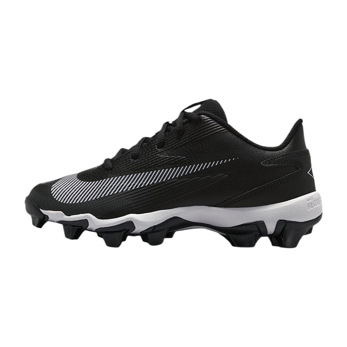 Nike Big Kid Little Diamond Clutch Molded Baseball Cleats/White/Anthracite Black/White Anthracite