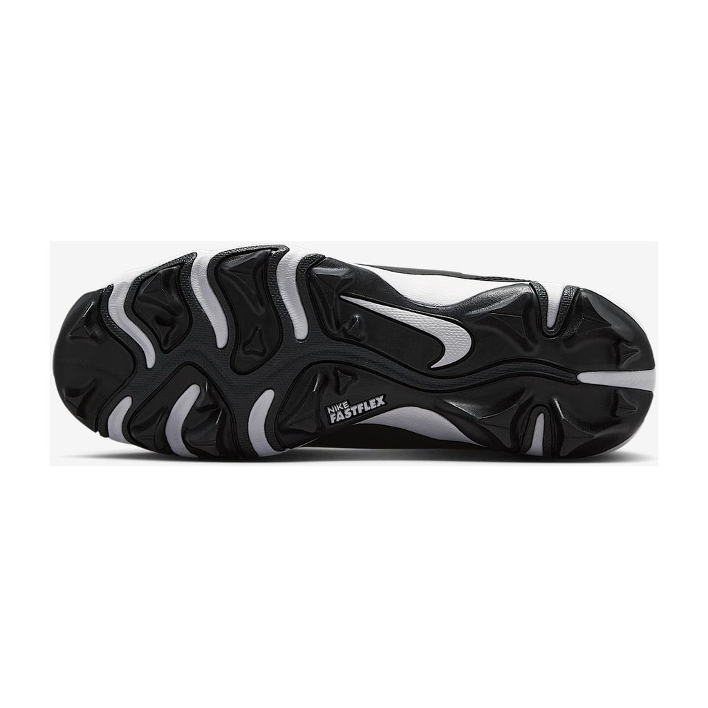 Nike Big Kid Little Diamond Clutch Molded Baseball Cleats/White/Anthracite Black/White Anthracite